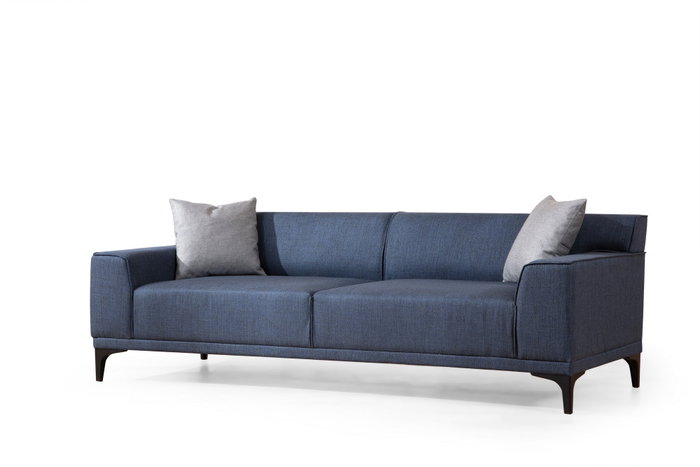 Atelier Del Sofa Petra 3 - Sofá de 3 Plazas Azul Atelier Del Sofa Petra 3 - Sofá de 3 Plazas Azul